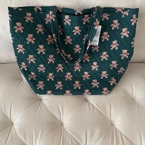 Vera Bradley Marston Grand Tote Bear Mosaic